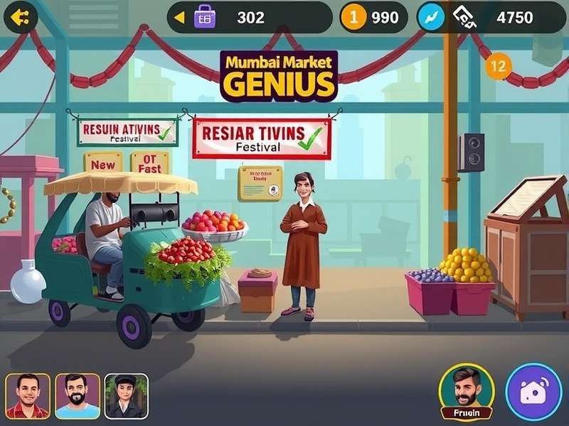 Mumbai Market Genius Gameplay Screenshot