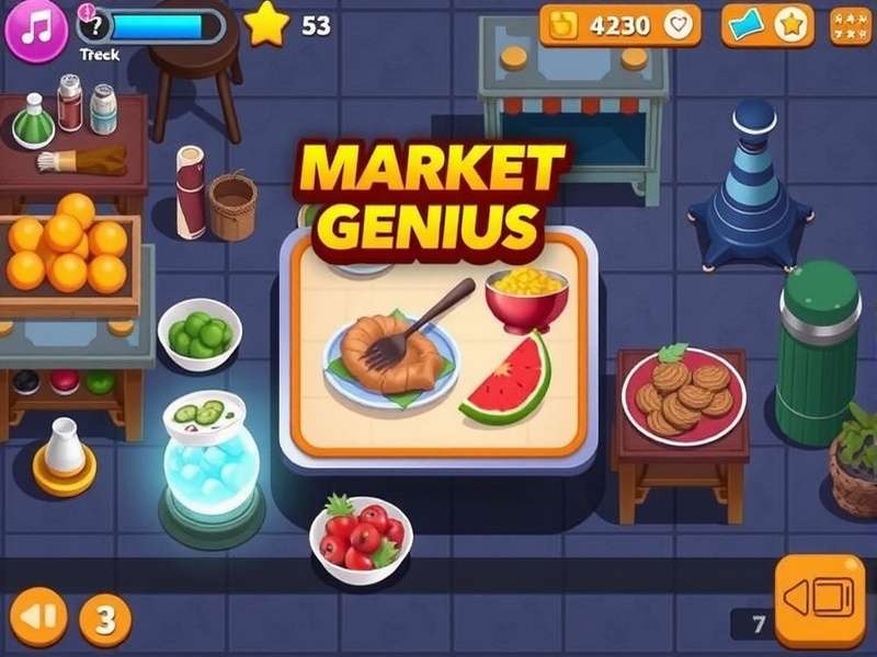 Mumbai Market Genius Game Interface